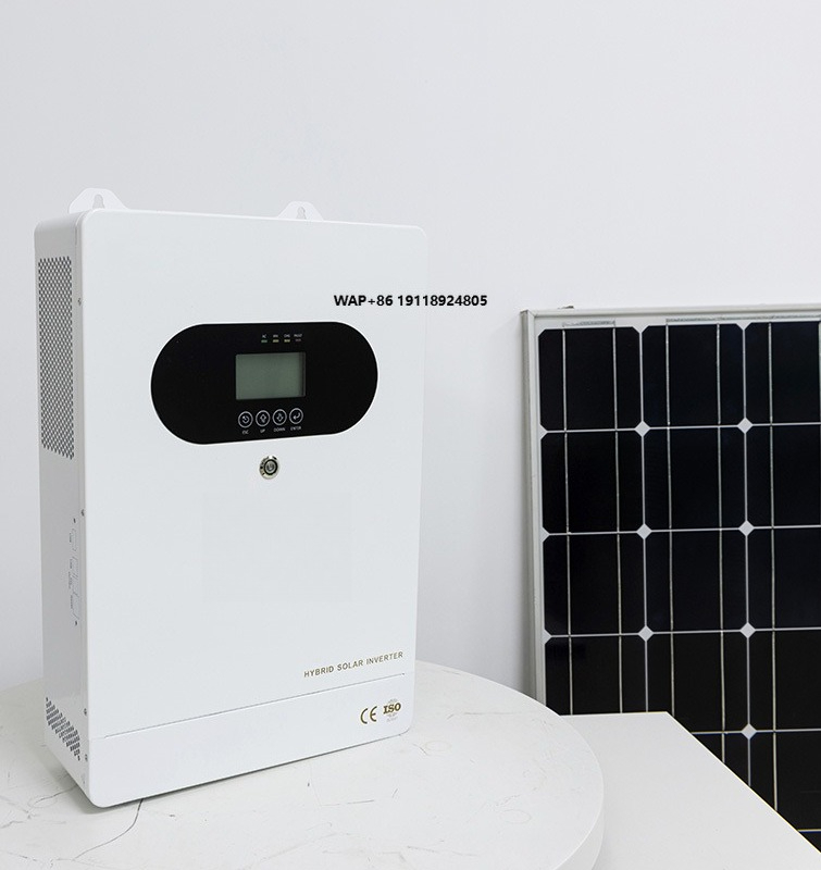 Solar Panel Monocrystalline - Onduleur hybride solaire 6kW avec contrôleur
