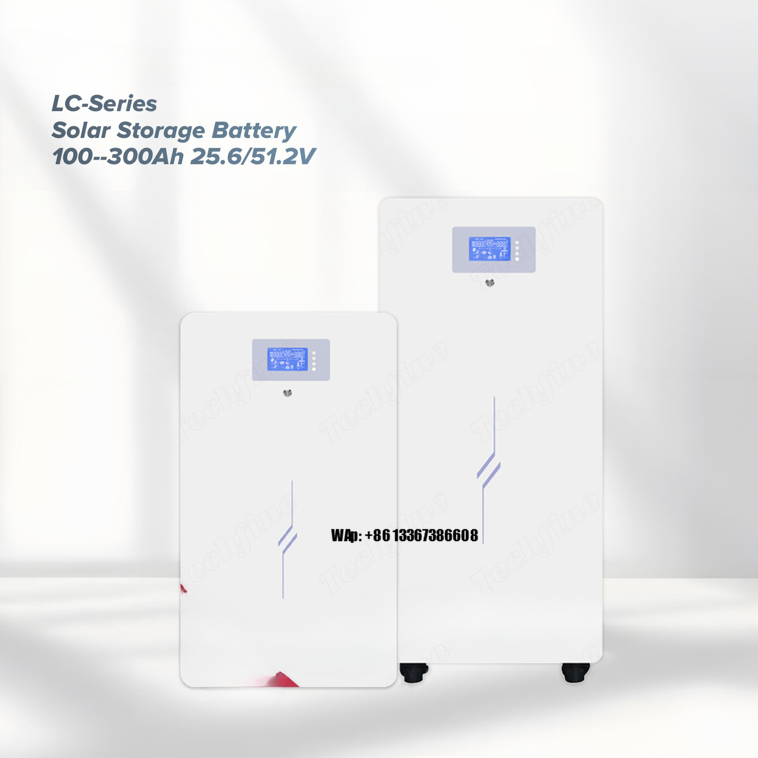 Lithium Battery 100Ah - Batterie solaire au lithium murale 100Ah
