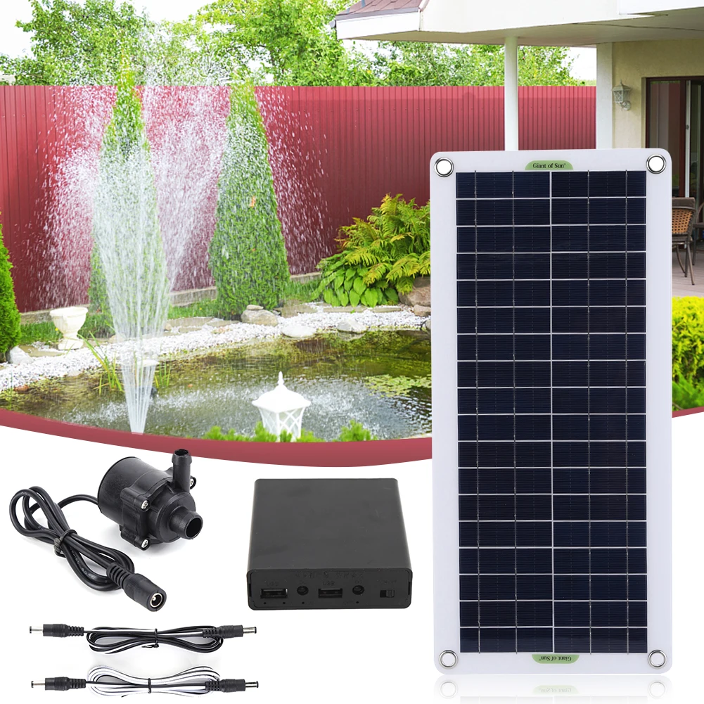 Pompe à eau solaire sans balai - Solar Panel Monocrystalline avis et prix