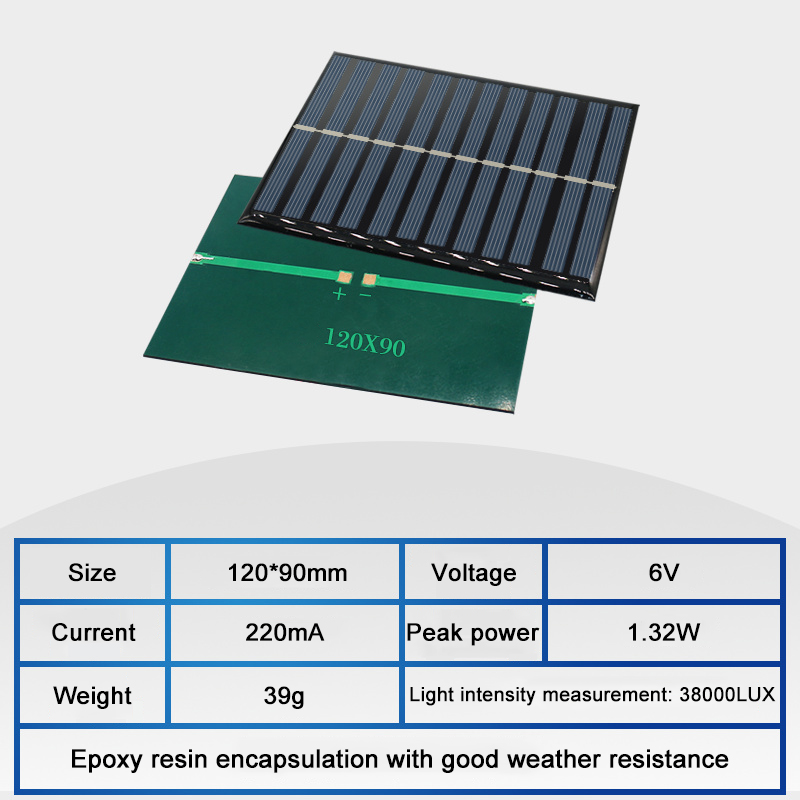 Mini panneau solaire 6V, 70mA  - Solar Panel Monocrystalline avis et prix